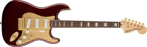 Guitarra Eléctrica Squier 40th Anniversary Strato Ruby Red