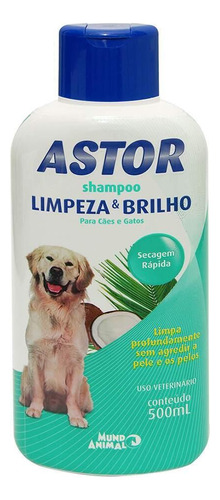 Shampoo Astor Limpeza E Brilho 500ml