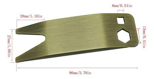 Llave Múltiple Para Bajo, Afinador De Guitarra, Llave De