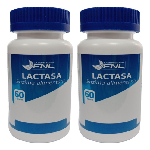 Lactasa Fnl 120 Capsulas 2x60 Caps.  Intolerante Lactosa