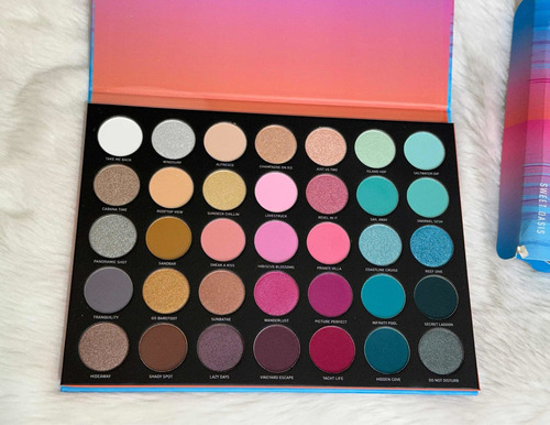 Paleta De Sombras Morphe 35s Sweet Oasis 100% Original