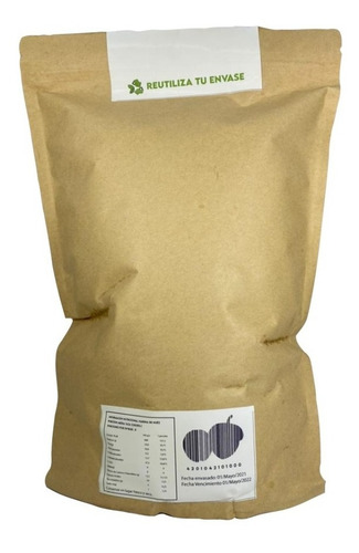 Imagen 2 de 5 de Harina De Nuez 1 Kg / Dieta Keto