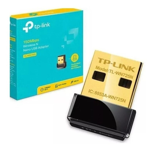 Placa De Red Wifi Usb Tp Link Tl-wn725n 150 Mbps  - Shopnow 