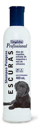 Shampoo Profissional Pelos Escuros Limpinho 400ml