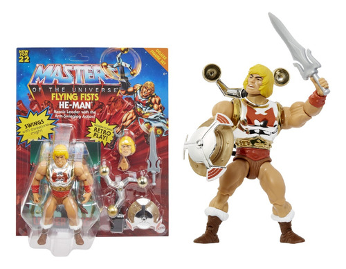 Masters Of The Universe He-man Punho Boleador Hdt22 Mattel