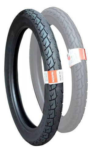 Par Pneu 90/90-18 + 80/100-18 Titan Cg Ybr Matrix Levorin