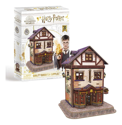 Rompecabeza Puzzle 3d Harry Potter Tienda Quidditch