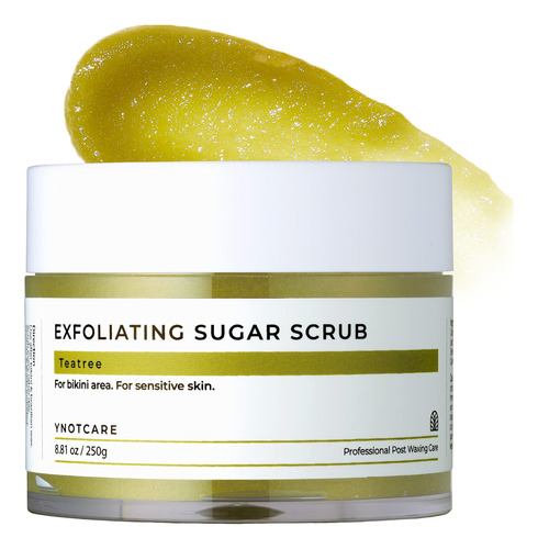 Ynotcare Exfoliante De Azucar Para Zona Intima Del Bikini, P