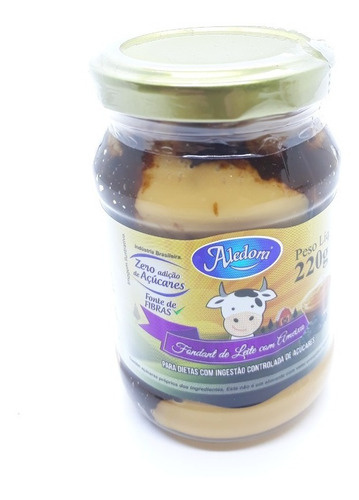 Imagem 4 de 10 de Doce De Leite Puro Zero Açucar 220g