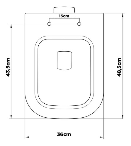 Assento Sanitário Almofadado Macio Perfecto Multi Metasul