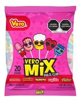 Comprar Vero Mix Dulce Club 20 Piezas Paletas, Caramelo