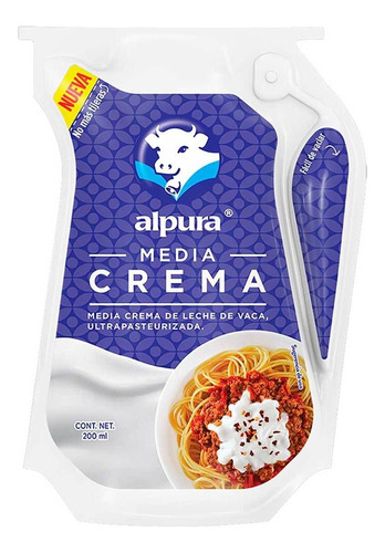 Media Crema Pouch Alpura 200ml