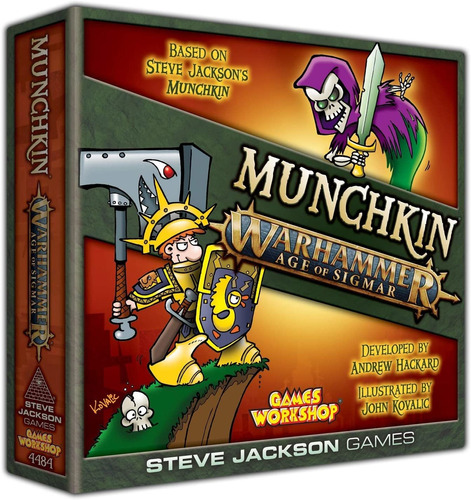 Juego De Mesa Munchkin Warhammer Age Of Sigmar (juego Base)