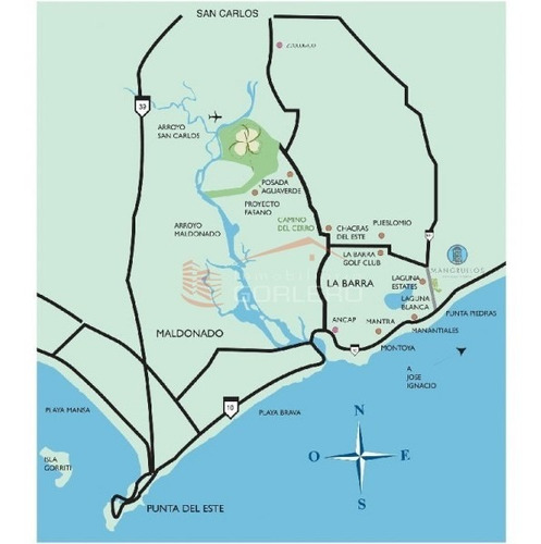 Terreno En Venta Punta Del Este, La Barra, Barrio Privado El Quijote- Ref: 20693