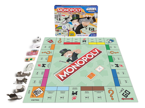 Monopoly Gigante Edición Gigante Del Juego De Mesa Monopoly