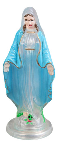Figurita Nórdica De La Santísima 10cm Abrigo Azul Claro