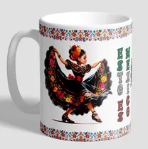 Comprar Tazas Niñas Mexicanas De Mayoreo 40 Diseños (36 Tazas)