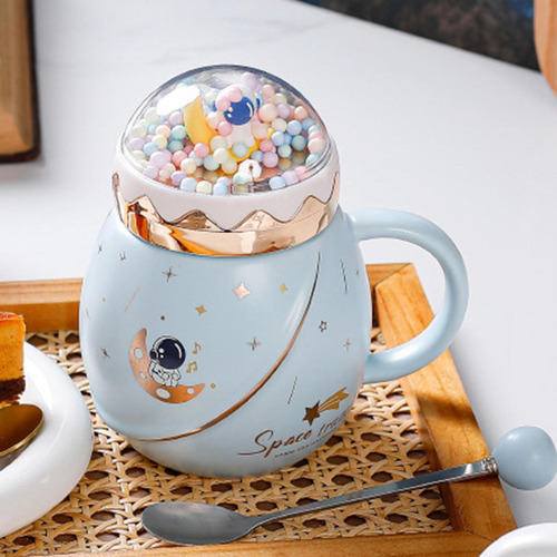 Linda Taza De, Taza Espacial, Taza Novedosa, Taza De Té,