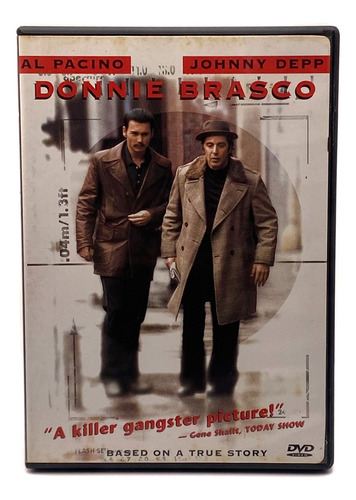 Dvd Donnie Brasco Película 1997 / Al Pacino, Johnny Depp