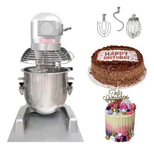 Batidora De 20 Litros Pedestal Industrial Repostería
