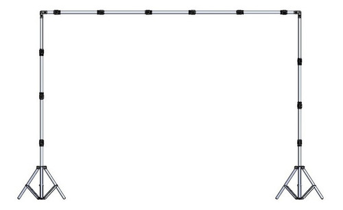 1 Tecido 3x3 Branco+suporte Fundo Infinito Fotografia+bolsa