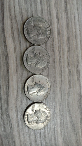 Moneda Quarter Dollar Varios Años Estados Unidos (Usado)