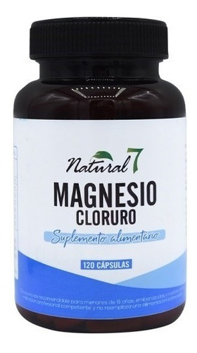 Cloruro Magnesio  X 120 Capsulas 