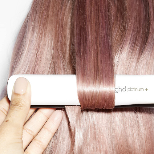 Plancha Alisadora Modeladora De Cabello Ghd Platinum+ Blanco