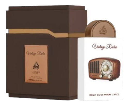 Perfume Vintage Radio Lattafa Pride 100ml Unisex