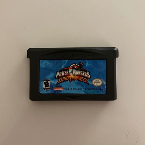 Juego Gba - Power Rangers Dino Thunder (original) (Usado)