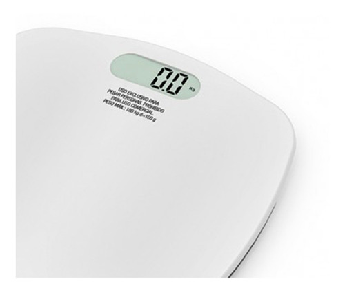 Imagen 3 de 6 de Balanza Digital Electrónica Curve White 180kg Personal