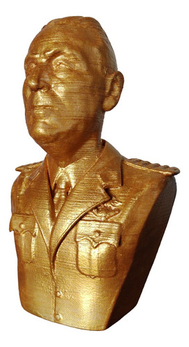 Busto Juan Domingo Perón Impreso En 3d