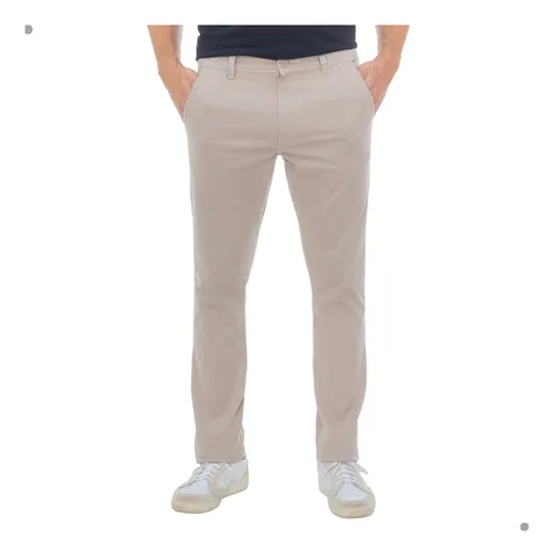 Calça social masculina sarja sales