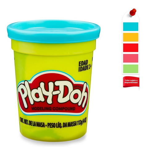 Imagen 1 de 5 de Masa Plastilina Play Doh 20 Botes Original No Toxico 1 Caja