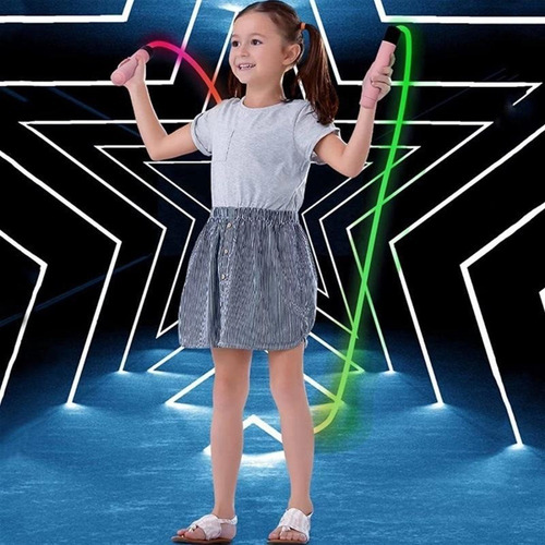 Cordas De Pular Com Luz Led Para Crianças E Meninas