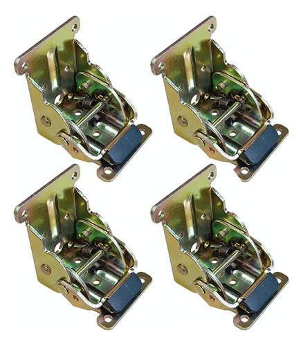 4pcs Soportes Para Patas De Mesa, Bisagra Plegable En 90