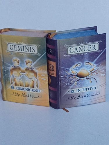 Gemenis/cancer. Pack 2 Minilibros Horoscopos