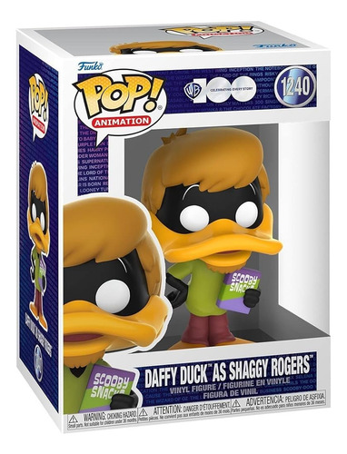 Funko Pop! Daffy Duck Como Shaggy Rogers - Looney Tunes 100