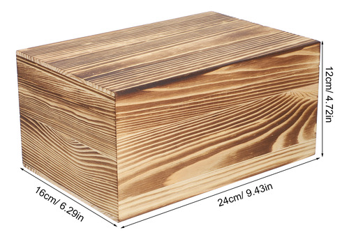 Organizador De Condimentos, Caja De Almacenamiento De Madera