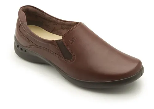 Zapato Casual Vestir Dama Flexi 48301 Cafe Piel 22 27 T6 Env o