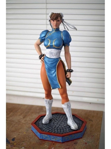 Archivo Stl Impresión 3d - Street Fighter Chun Li Cgtrader