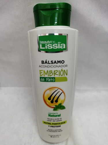 Lissia Balsamo Embrion De Pato X 850 Ml