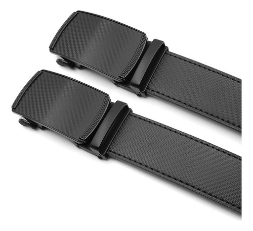 Cinturón Clásico Con Hebilla Automática De Cuero Para Hombre
