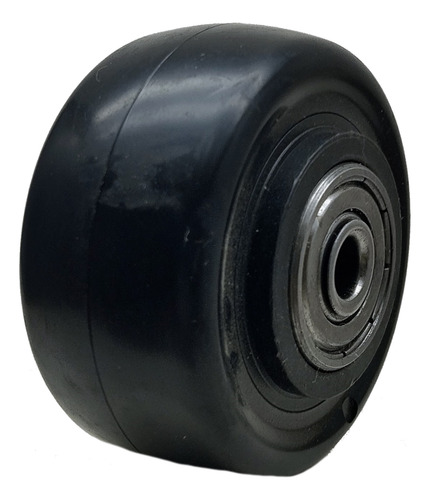 10x Rodinha Rodas De Pu 2 Pol 50mm Com Rolamento Esfera