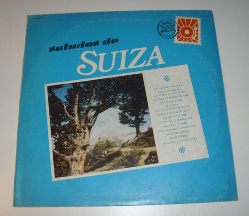 Saludos De Suiza - Disco Vinilo Música Clásica Folk Etnica