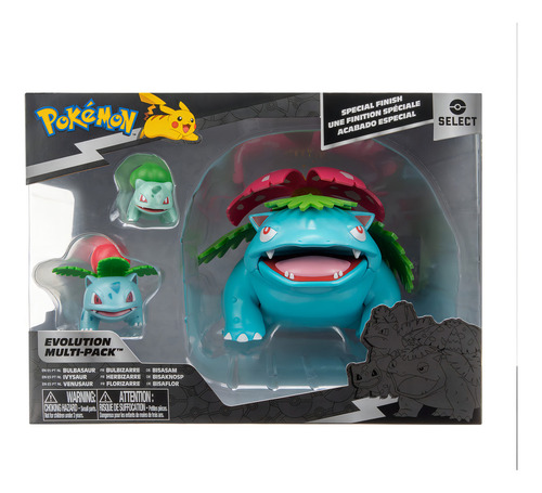 Pokemon Select Evolution Bulbasaur Set