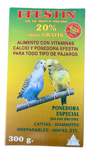 Alimento Aves Ponedoras Catitas Ninfa Inseparables Diamantes