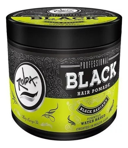 Rolda Black Pomade  115g Cera Barberia Peluqueri