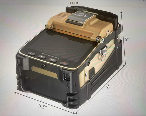 Fusionadora Fibra Óptica Kit Al-9 Con Cortadora