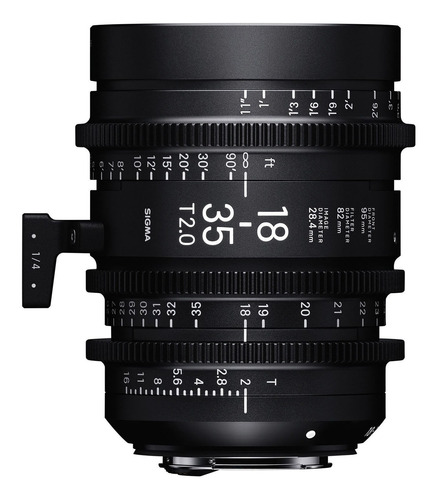 Sigma 18-35mm T2 Cine High-speed Zoom Lente (arri Pl, Metric